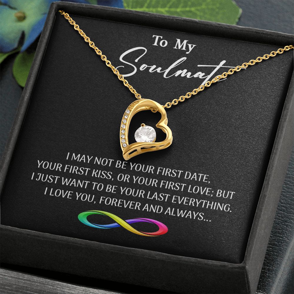 471C To My Soulmate Necklace, Gift for Wife, Girlfriend, Anniversary Gift, Xmas Gift