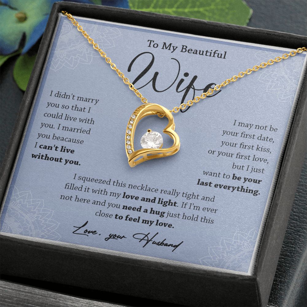 472C To My Wife Necklace, Necklace Gifts For Wife From Husband, Gift For Soulmate
