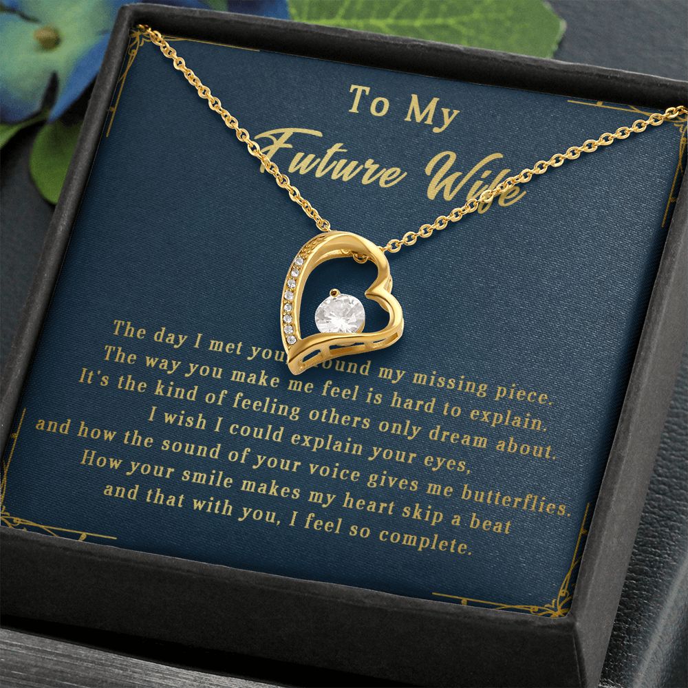 80C To My Future Wife Necklace, Gift For Wife, Anniversary Gift, Birthday Gift