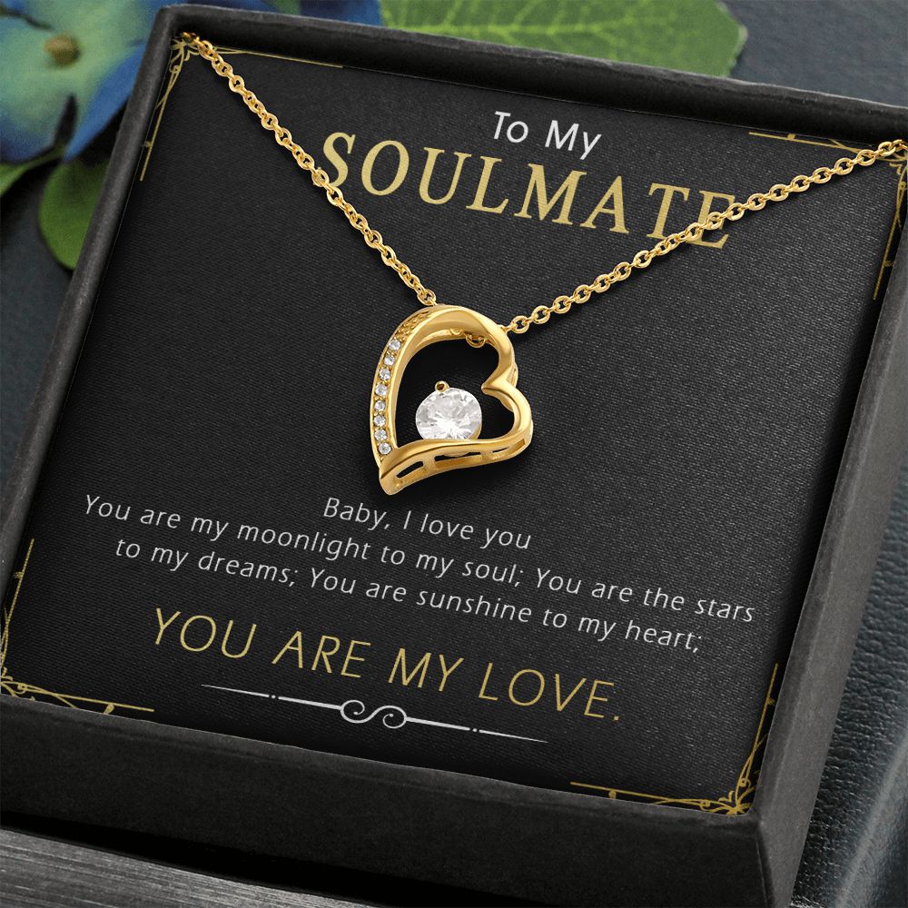 420C To My Soulmate Necklace, Gift For Wife Girlfriend From Husband, Birthday Gifts