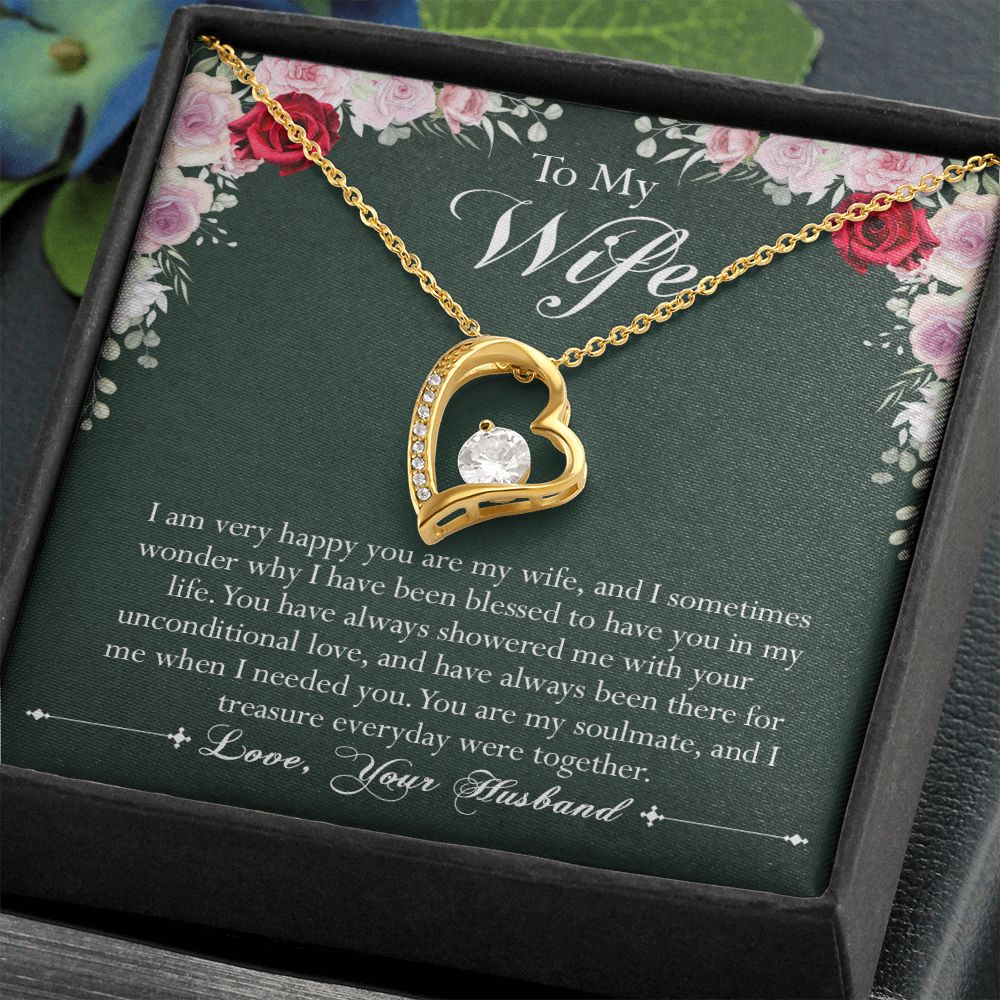 417C To My Wife Necklace Gift For Your Wife - Happy To Have You In My Life