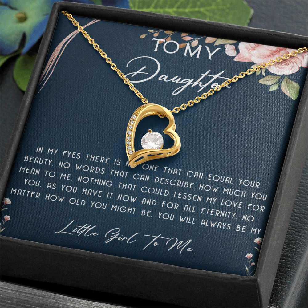 115C To My Daughter Necklace, Daughter Necklace, Mother To Daughter Gift Birthday