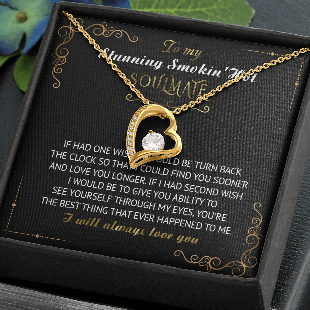 7C To My Stunning Smoking Hot Soulmate Necklace, Gift For Wife, Birthday Gift Ideas