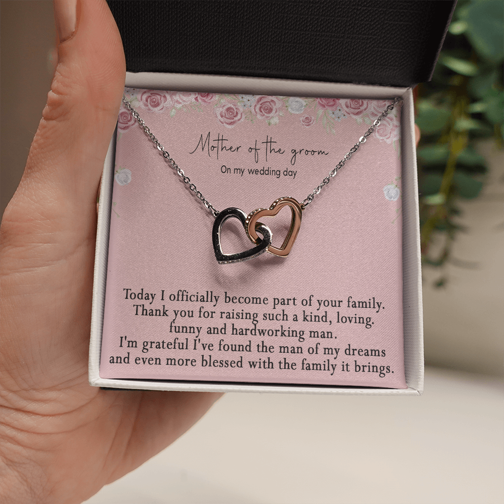 172D Gifts Necklace Love Knot To Mom On My Wedding Day From Son On Wedding Day