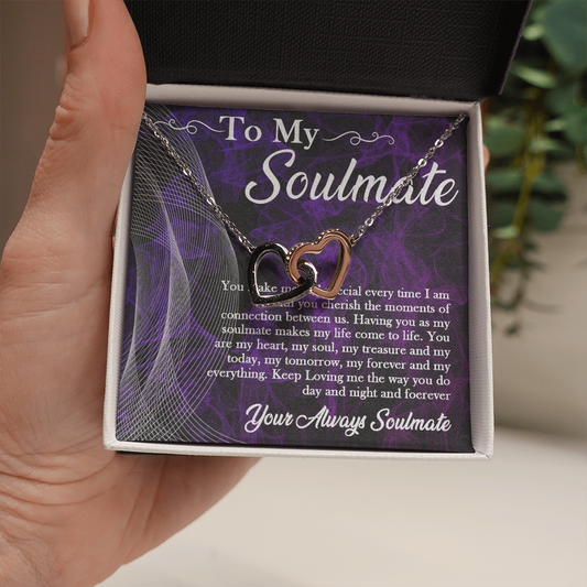 71D Necklace Gift To My Soulmate/Girlfriend/Wife, Women Necklace Gift from Husband