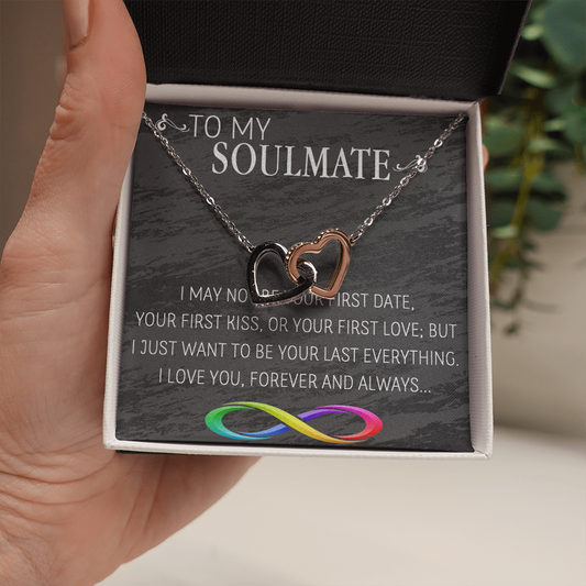 69D Necklace To My Soulmate/Girlfriend/Wife, Women Necklace for Her from Husband
