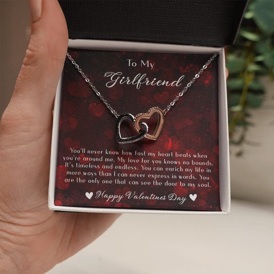 178D Valentine's Day Gift To My Girlfriend, I LOVE YOU Forever & Always, Perfect Gift