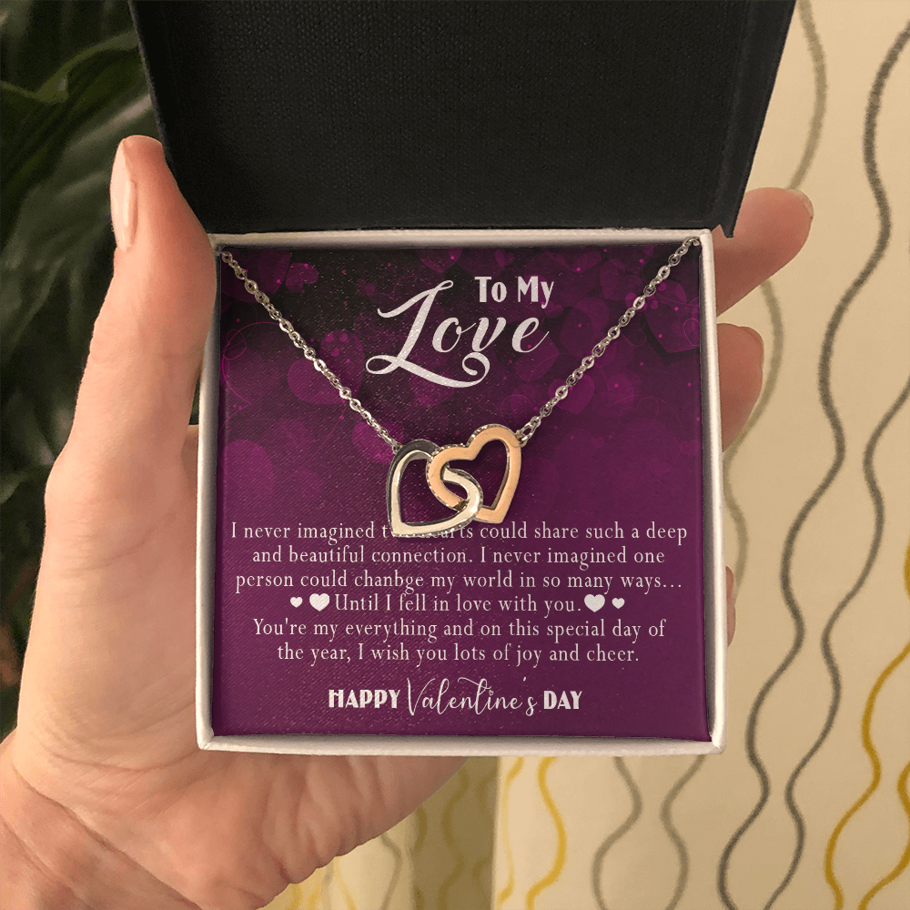 217D Happy Valentine's Day Gift, Necklace for your Love, Wife Gift, Girlfriend Gift