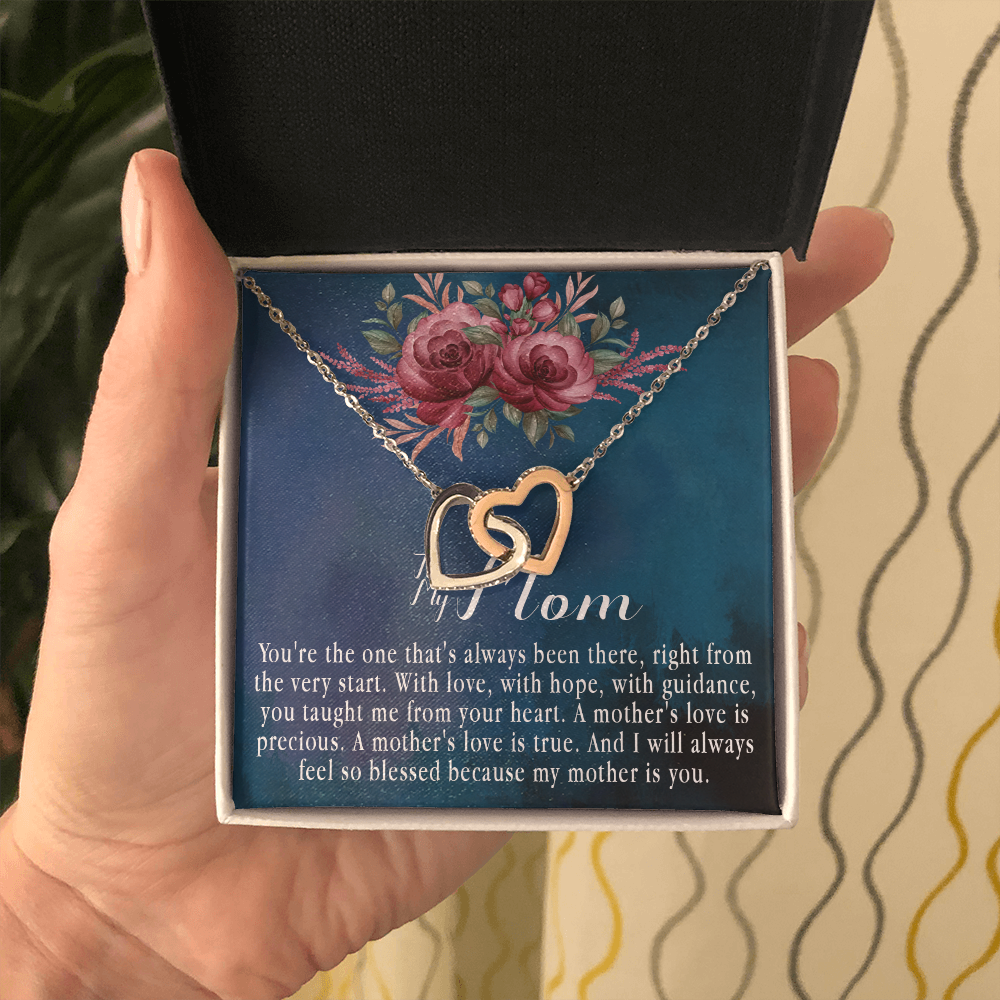 151D To My Mom Necklace, Mama, Gift From Son For Birthday, Necklace I Love My Mom