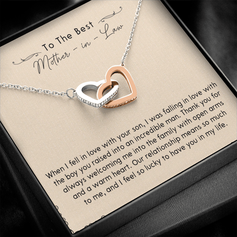 133D Necklace To My Mother In Law, Necklace Gift for Mom, Women, Birthday Gift