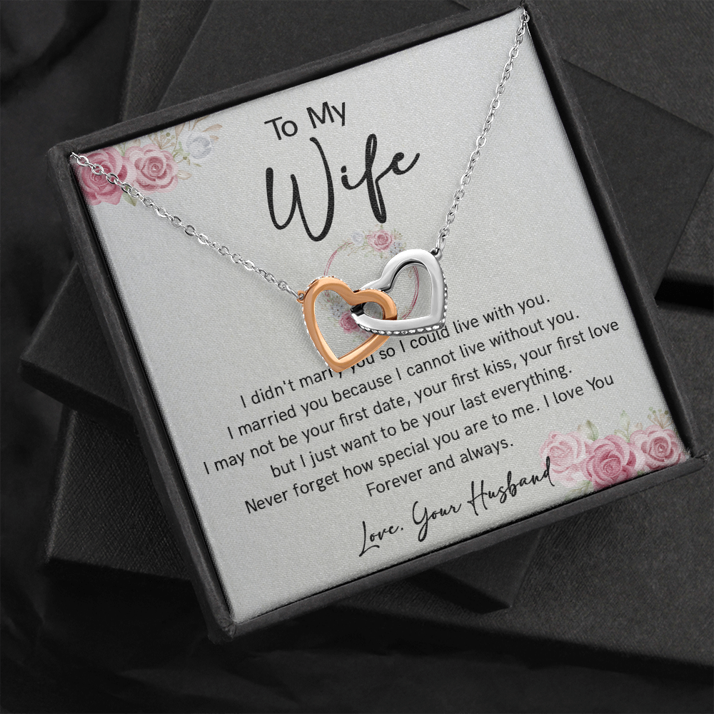 73D Necklace To Wife, Perfect Gift for Her From Husband, I LOVE YOU Forever & Always