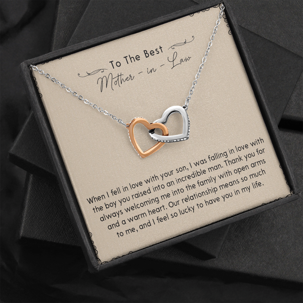 133D Necklace To My Mother In Law, Necklace Gift for Mom, Women, Birthday Gift