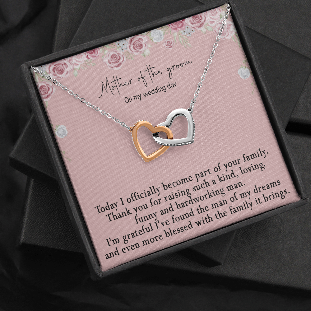 172D Gifts Necklace Love Knot To Mom On My Wedding Day From Son On Wedding Day