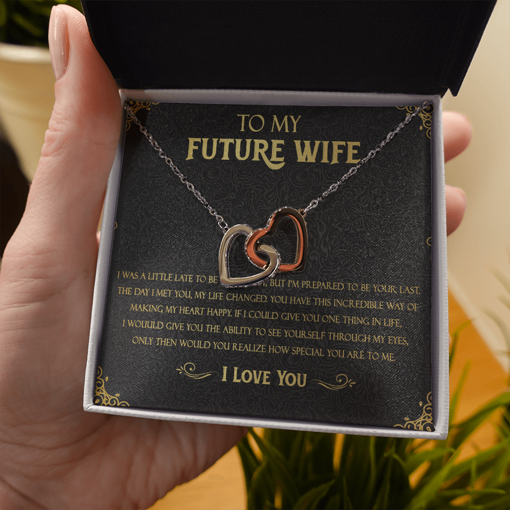 72D Necklace To Future Wife/Girlfriend, Woman Necklace Gift for Her From Husband