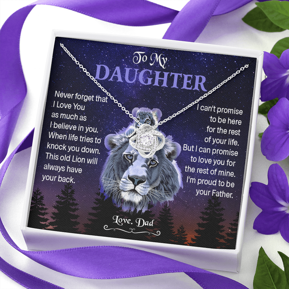 Necklace to my Daughter from Lion Dad