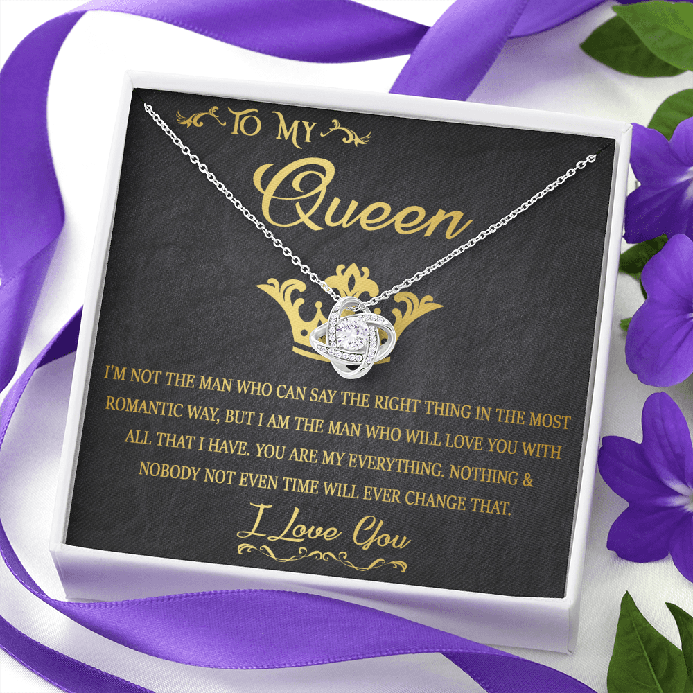 70A Necklace To My Queen, Gift for Daughter/Girlfriend/Wife, Women Necklace for Her