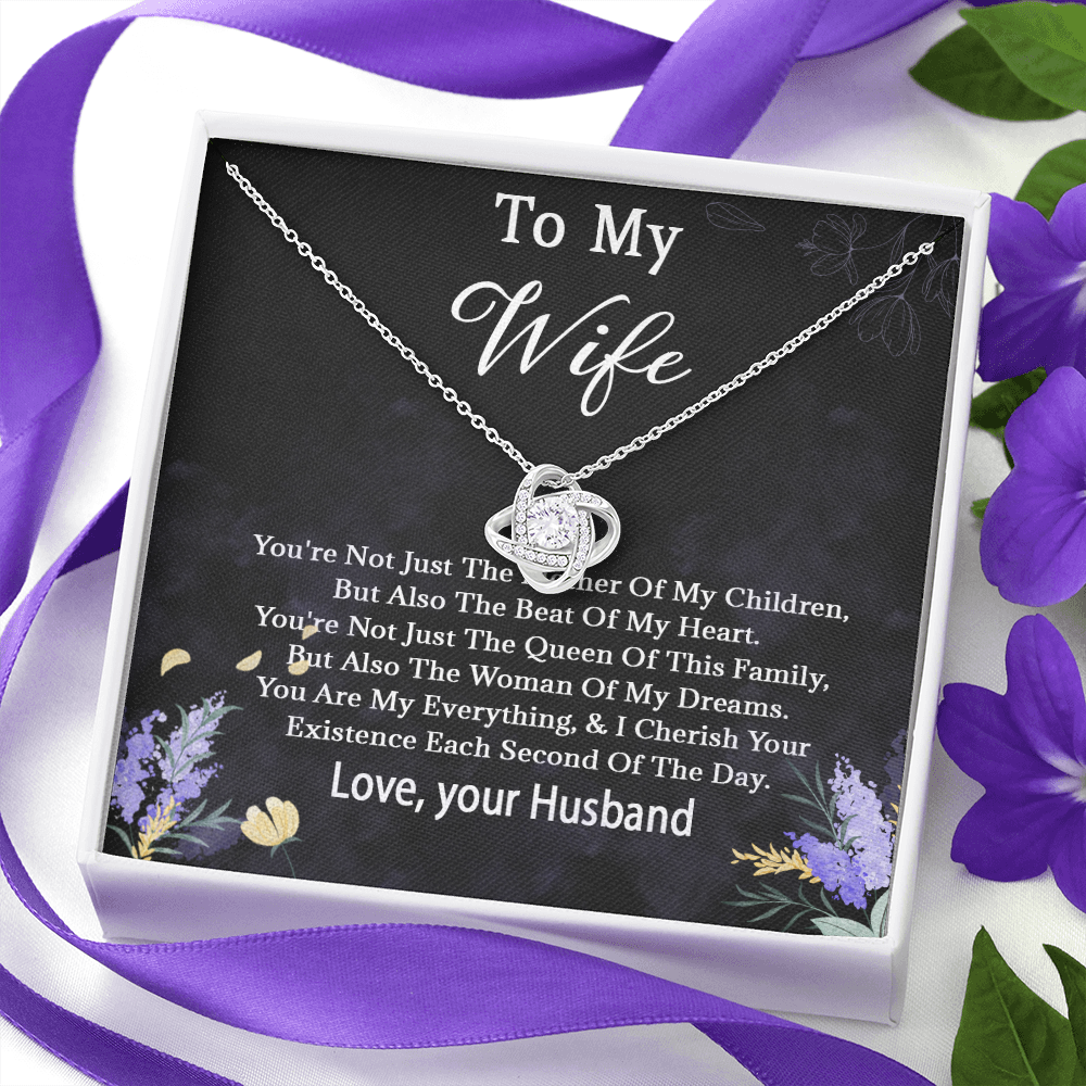 68A Necklace To My Wife, Women Necklace for Her, I LOVE YOU Necklace from Husband