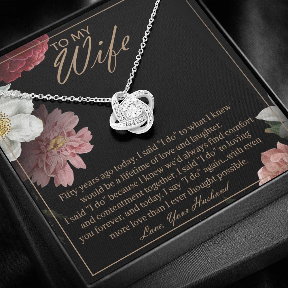 50th Anniversary Gifts For Wife Unique Card 50 Years Wedding