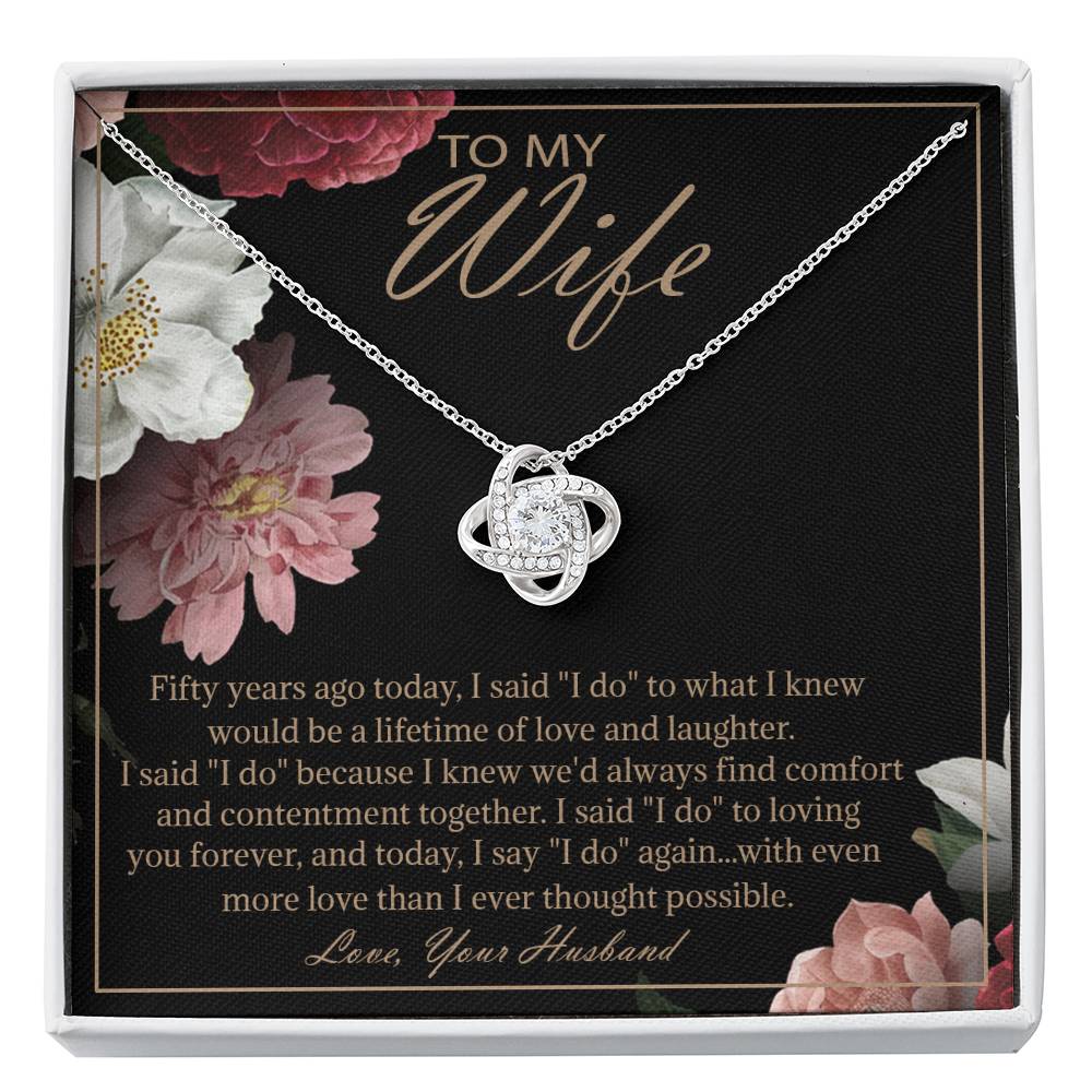 50th Anniversary Gifts For Wife Unique Card 50 Years Wedding