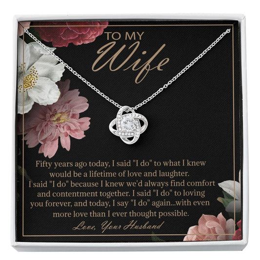 50th Anniversary Gifts For Wife Unique Card 50 Years Wedding