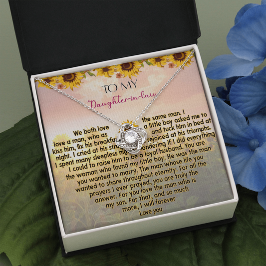 425A To My Daughter In Law Necklace from Mother In Law I Will Forever Love You