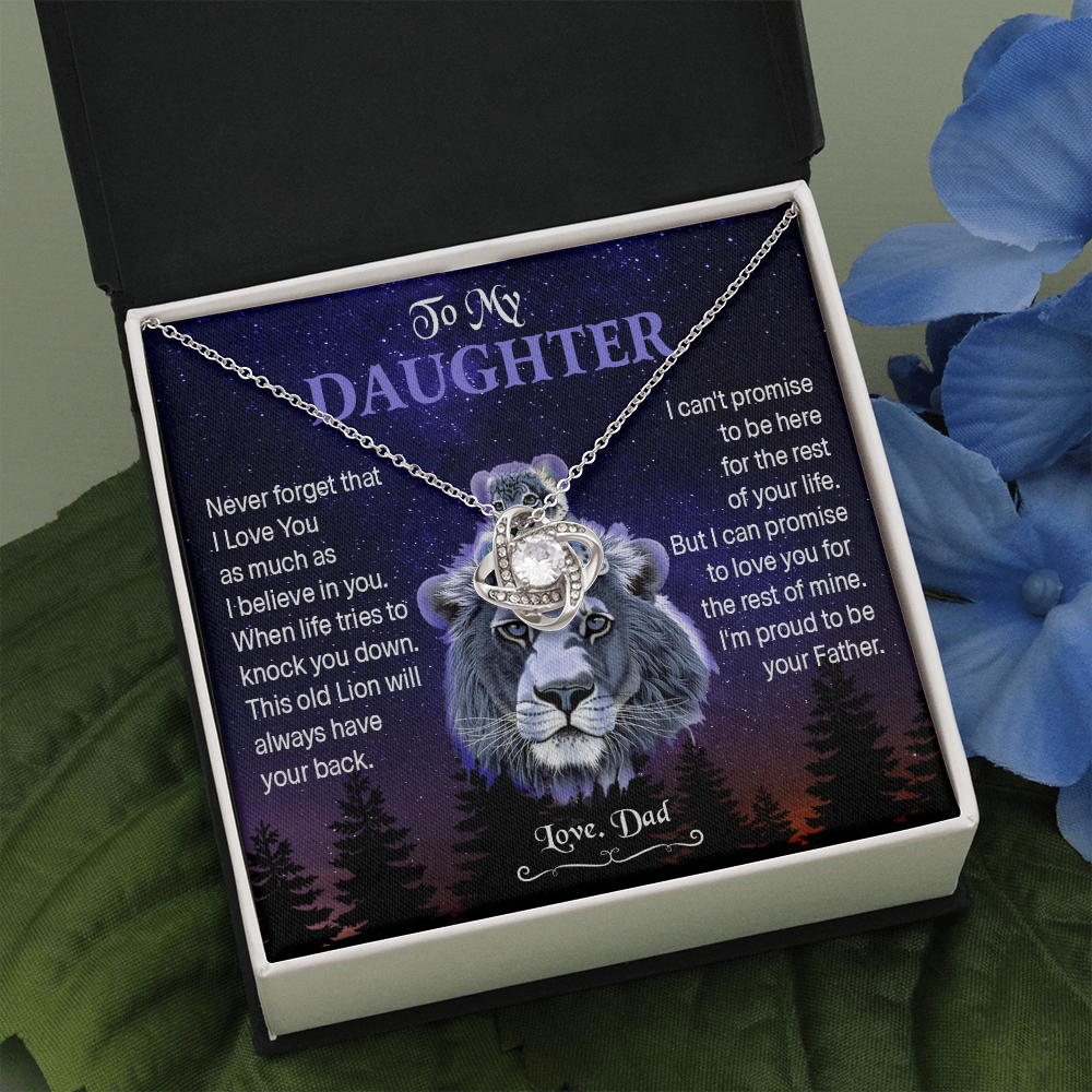 Necklace to my Daughter from Lion Dad