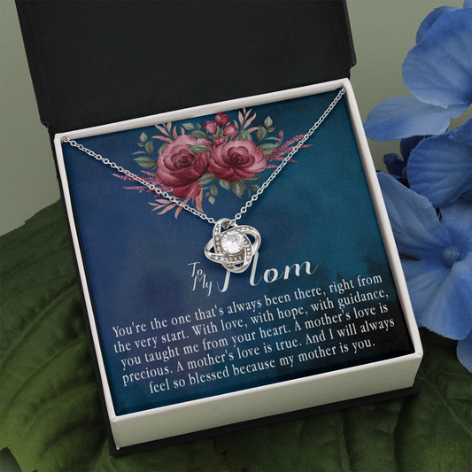 151A To My Mom Necklace, Mama, Gift From Son For Birthday, Necklace I Love My Mom