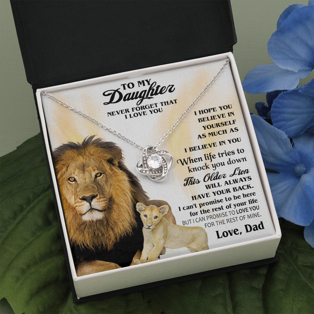 Necklace To My Daughter, I Hope You Believe In Yourself 511