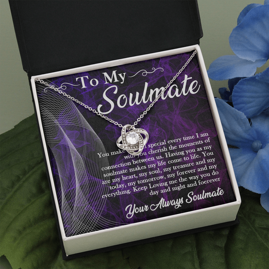 71A Necklace Gift To My Soulmate/Girlfriend/Wife, Women Necklace Gift from Husband