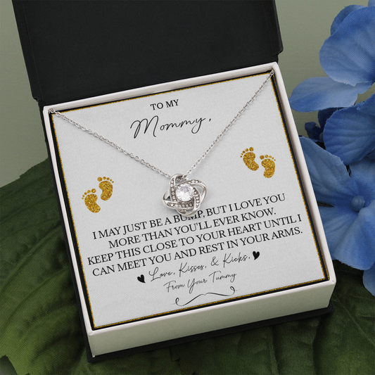 136A Necklace To My Mommy, Gift for New Mom, Perfect Necklace Gift for Wife, Women