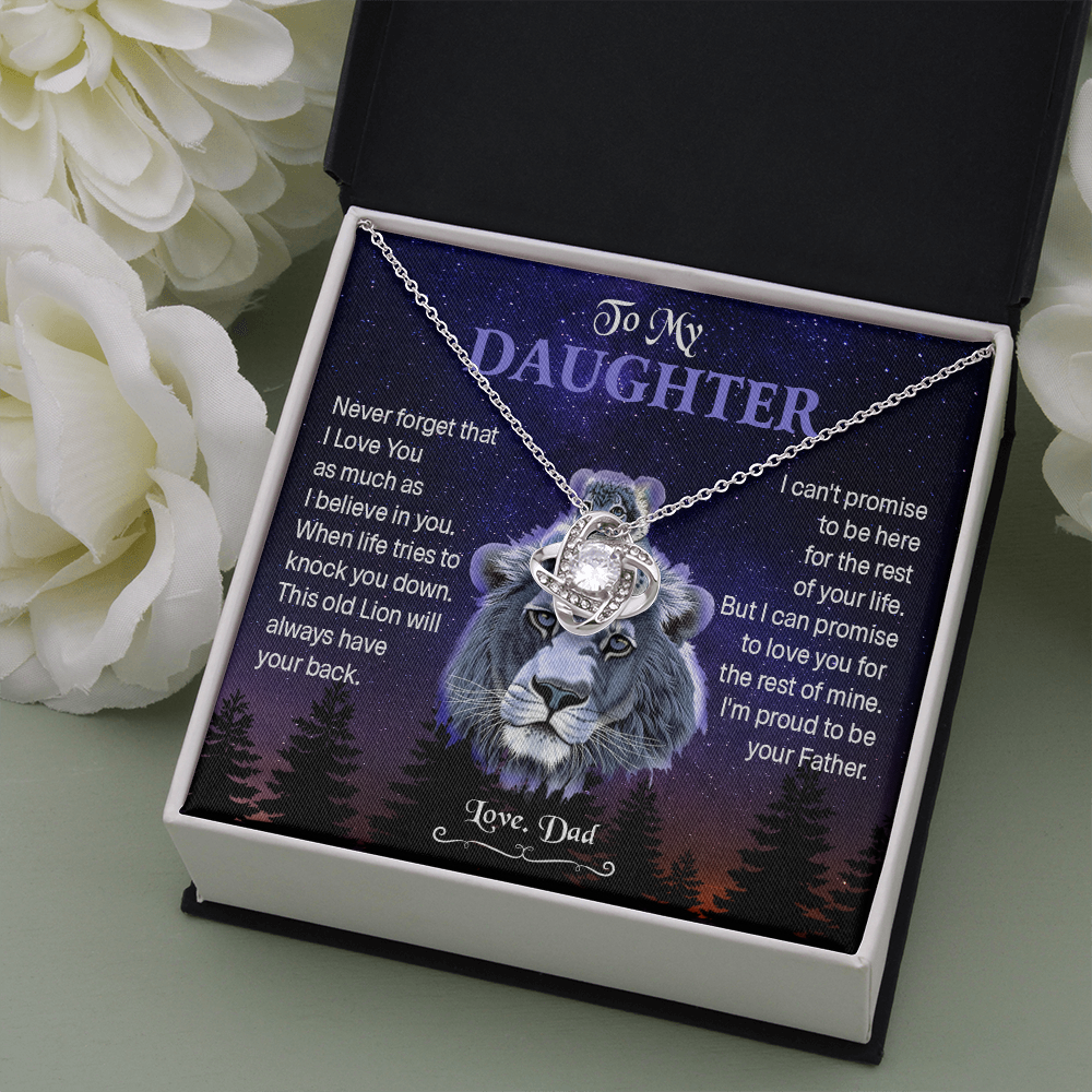 Necklace to my Daughter from Lion Dad