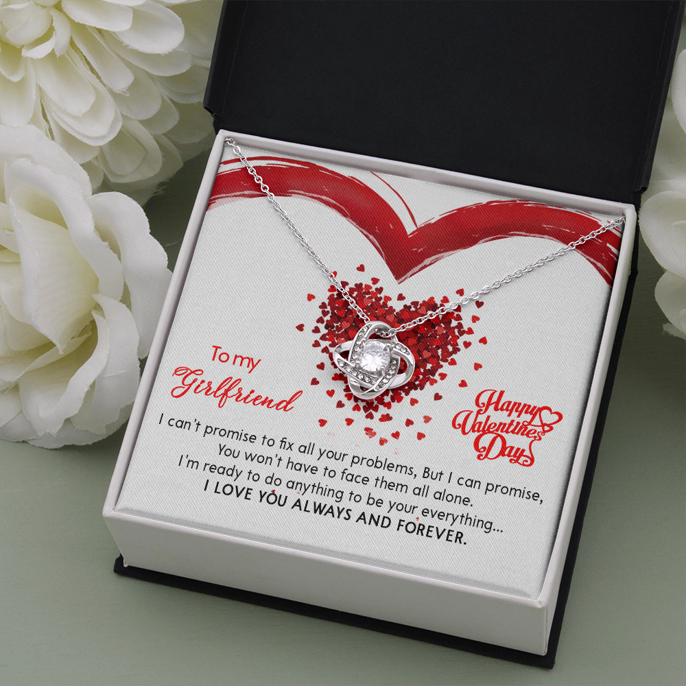 207A - Valentine's Day Necklace Gift for Wife from Husband, I LOVE YOU Forever & Always