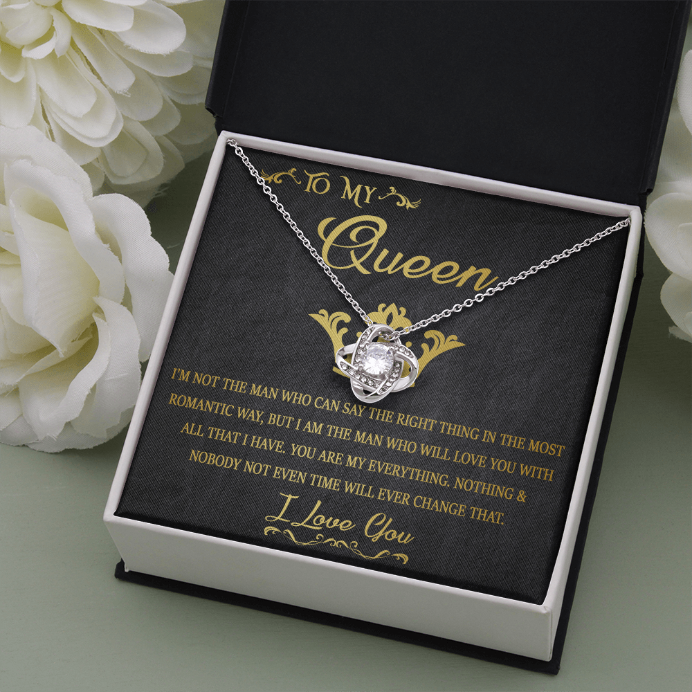 70A Necklace To My Queen, Gift for Daughter/Girlfriend/Wife, Women Necklace for Her