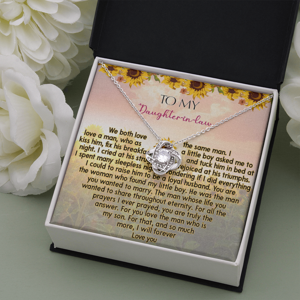 425A To My Daughter In Law Necklace from Mother In Law I Will Forever Love You