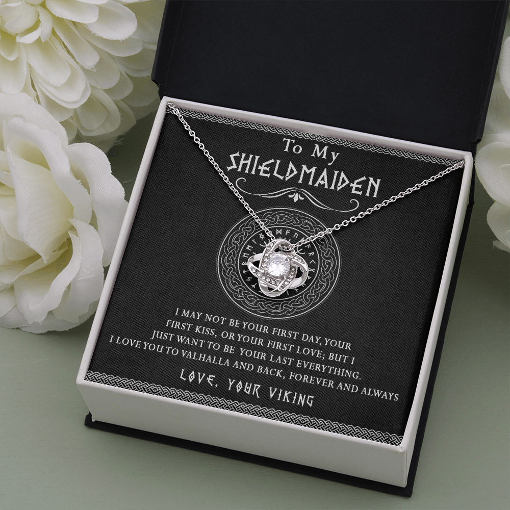 171A Necklace Gift To My Shieldmaiden, Viking Jewelry For Women, Her, Wife, Soulmate