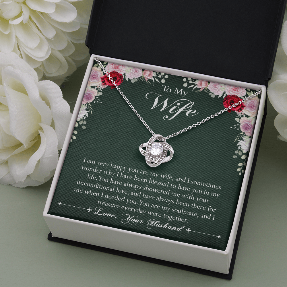 417A To My Wife Necklace Gift For Your Wife - Happy To Have You In My Life