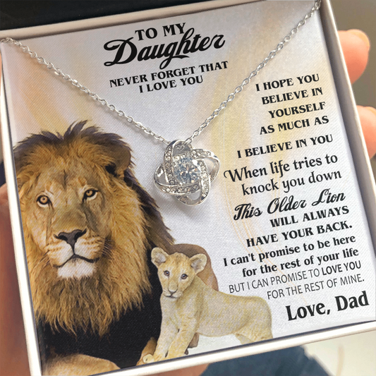 Necklace To My Daughter, I Hope You Believe In Yourself 511