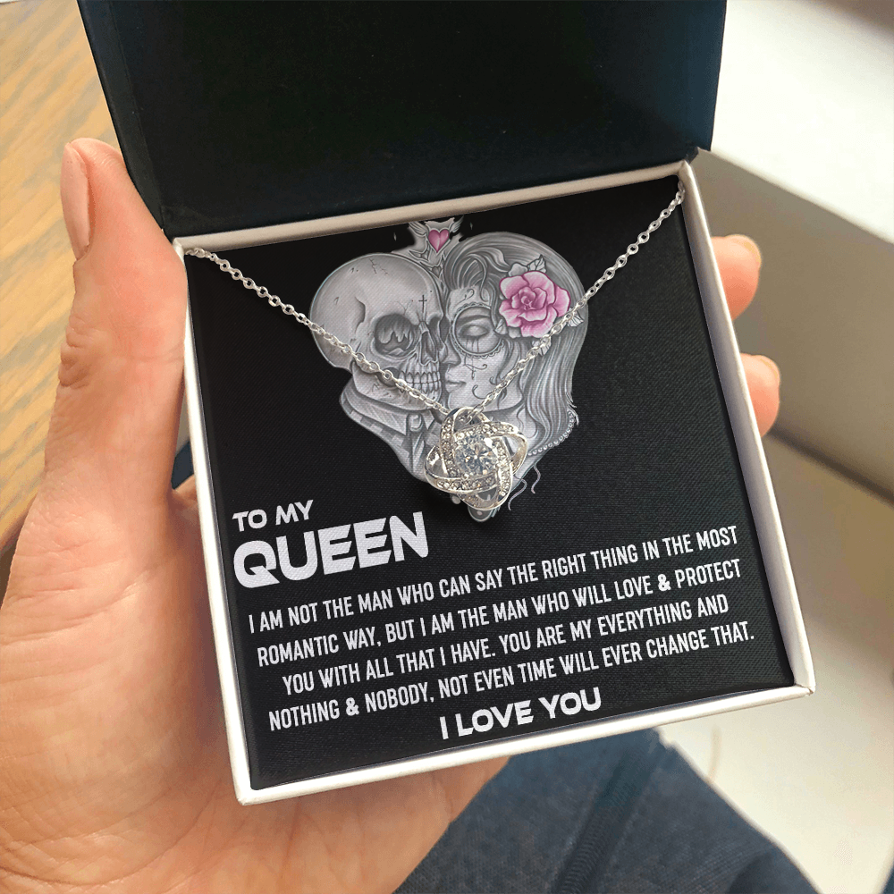 399 To My Queen,You Are My Everything Love Necklace, Anniversary Gift for Girlfriend