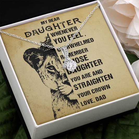 N369A To My Smokin Hot Queen Crown Necklace Gift For Wife Soulmate Valentines Day Gift