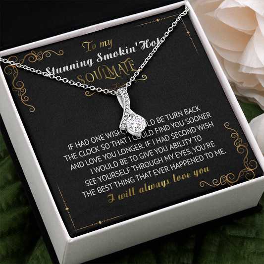 7B To My Stunning Smoking Hot Soulmate Necklace, Gift For Wife, Birthday Gift Ideas