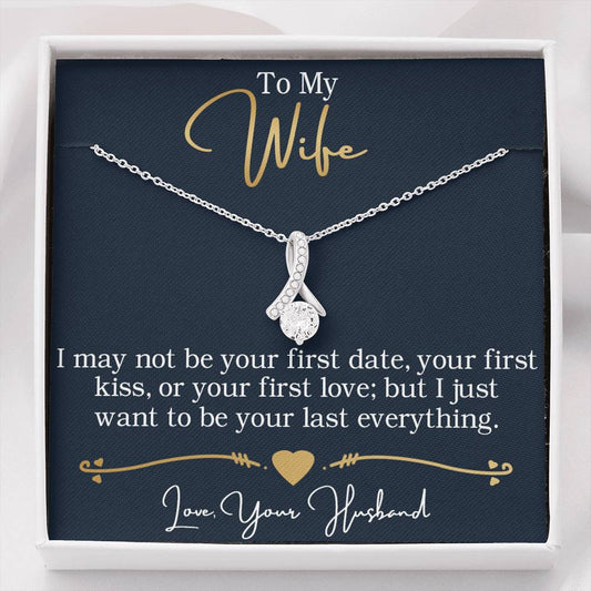 404 To My Wife Necklace - Anniversary Gift for Wife, Birthday Gift for Wife