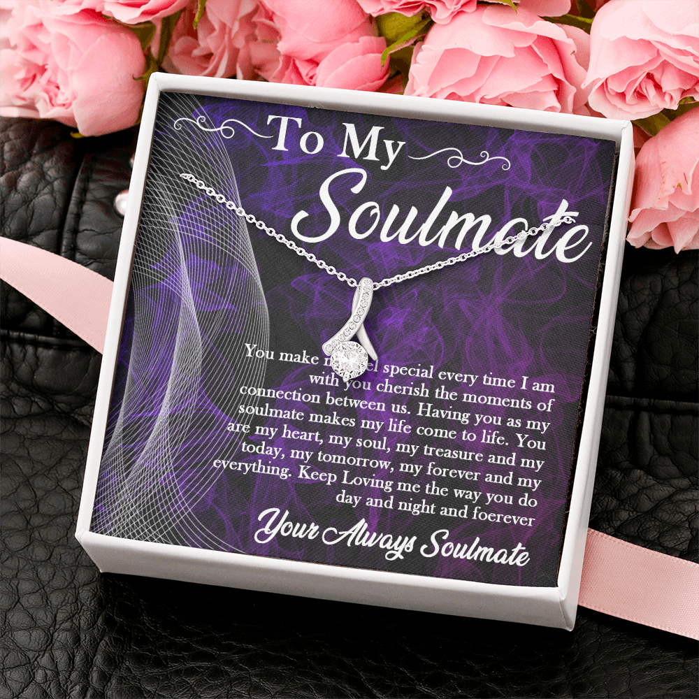 71B Necklace Gift To My Soulmate/Girlfriend/Wife, Women Necklace Gift from Husband