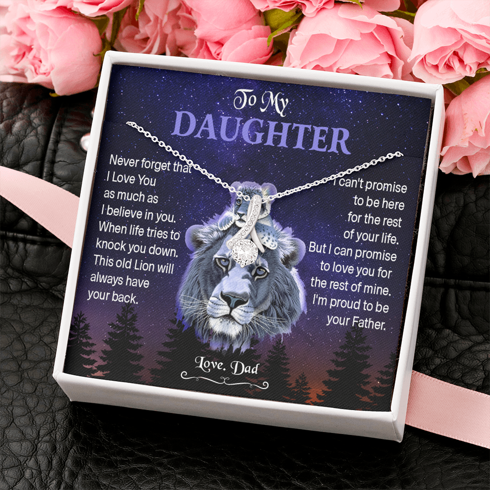 Necklace to my Daughter from Lion Dad
