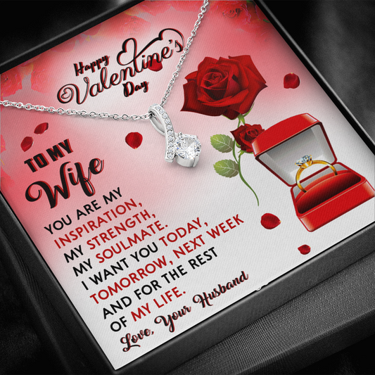 209B - To my Wife Gift from Husband, I LOVE YOU Forever & Always, Valentine's Day Gift