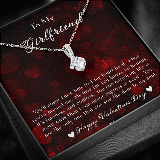 178B Valentine's Day Gift To My Girlfriend, I LOVE YOU Forever & Always, Perfect Gift