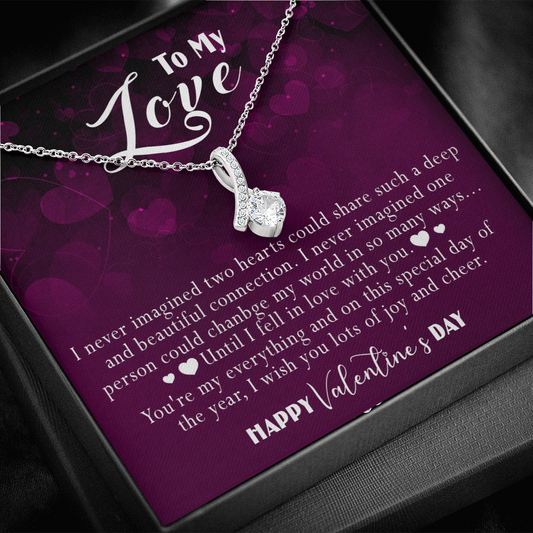 217B - Happy Valentine's Day Gift, Necklace for your Love, Wife Gift, Girlfriend Gift