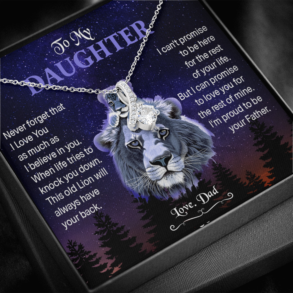 Necklace to my Daughter from Lion Dad