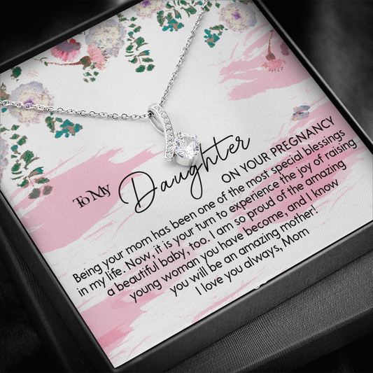 130B Daughter Birthday Gift, Necklace To My Daughter, Gift for Daughter from Mom