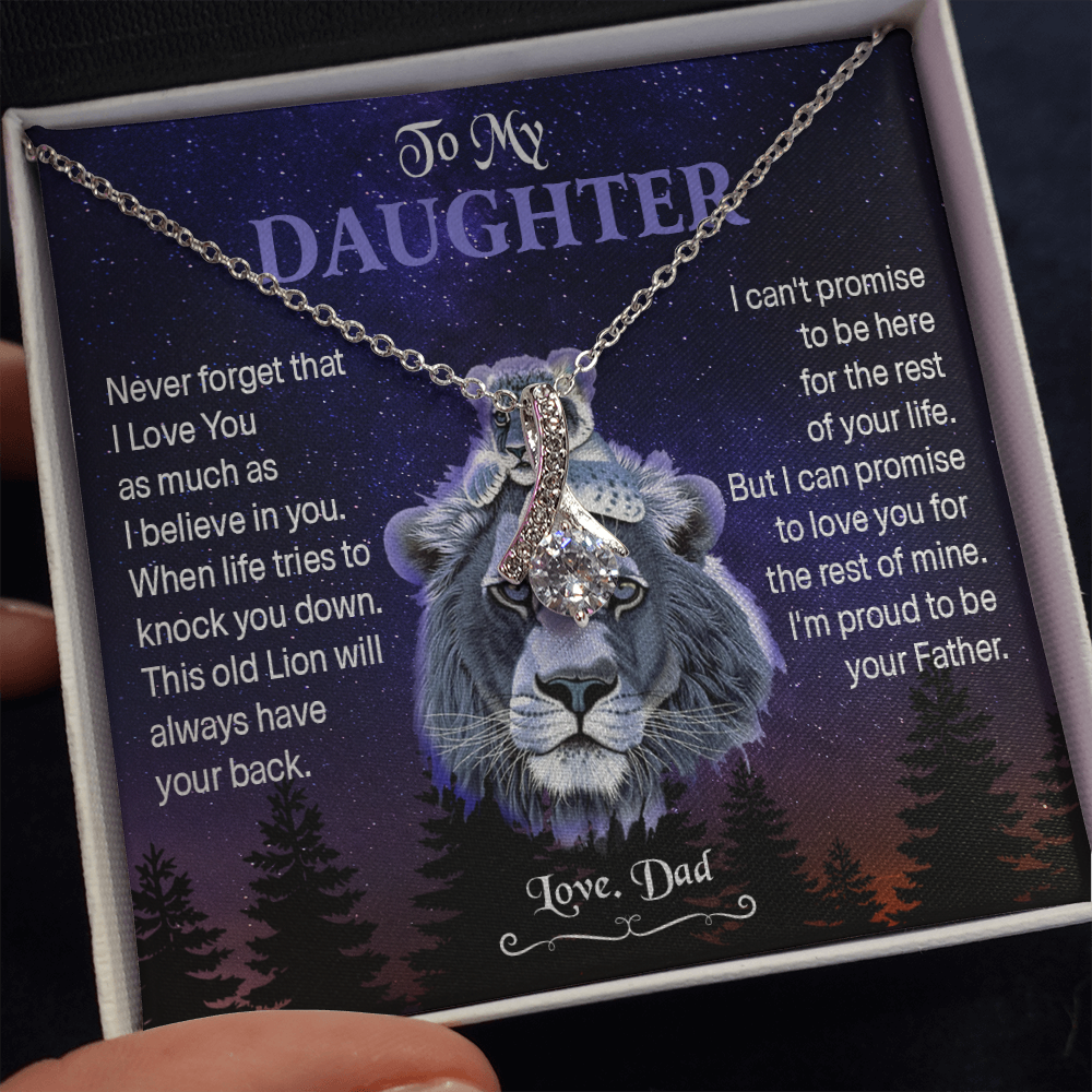 Necklace to my Daughter from Lion Dad