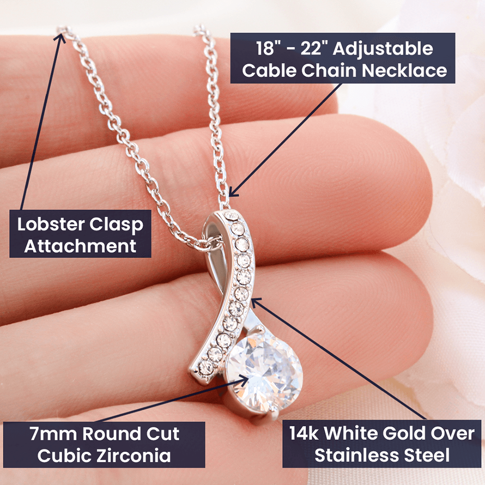 To My Daughter Necklace, Xmas Gift For Daughter From Dad, Daughter Father Lion 527